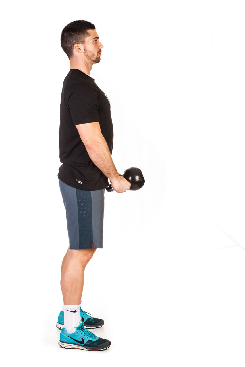 Kettlebell raise exercise hot sale