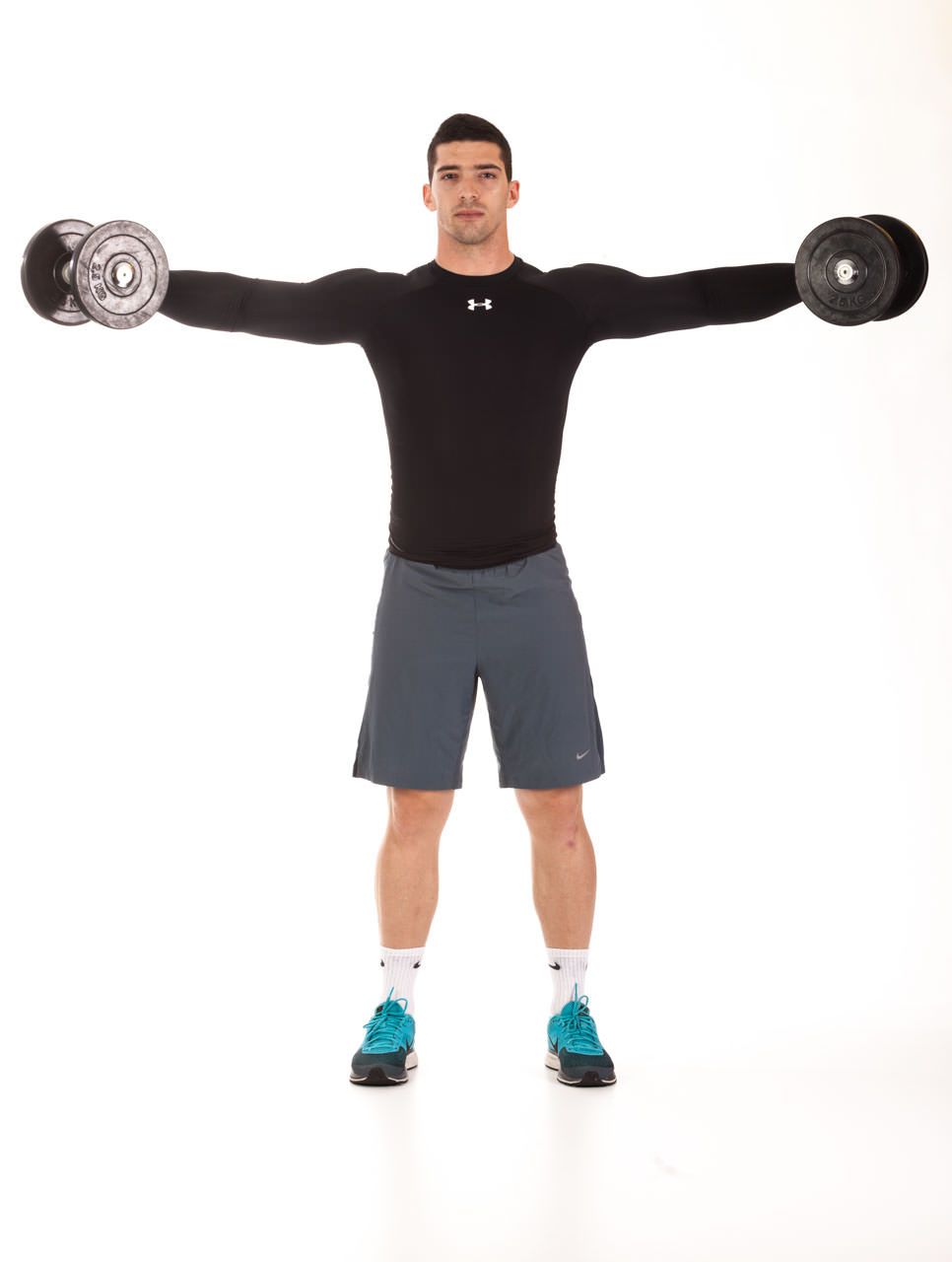 Two-Dumbbell Lateral Raise frame #2