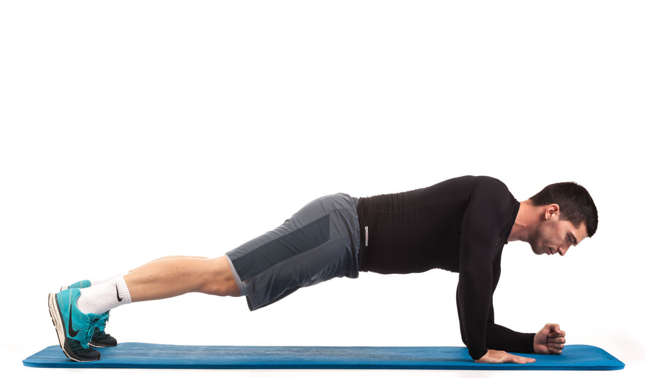 Push plank online exercise