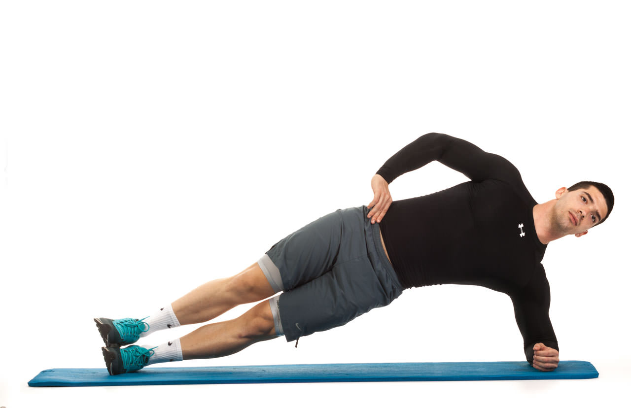 Side Plank with Hip Lift frame #2