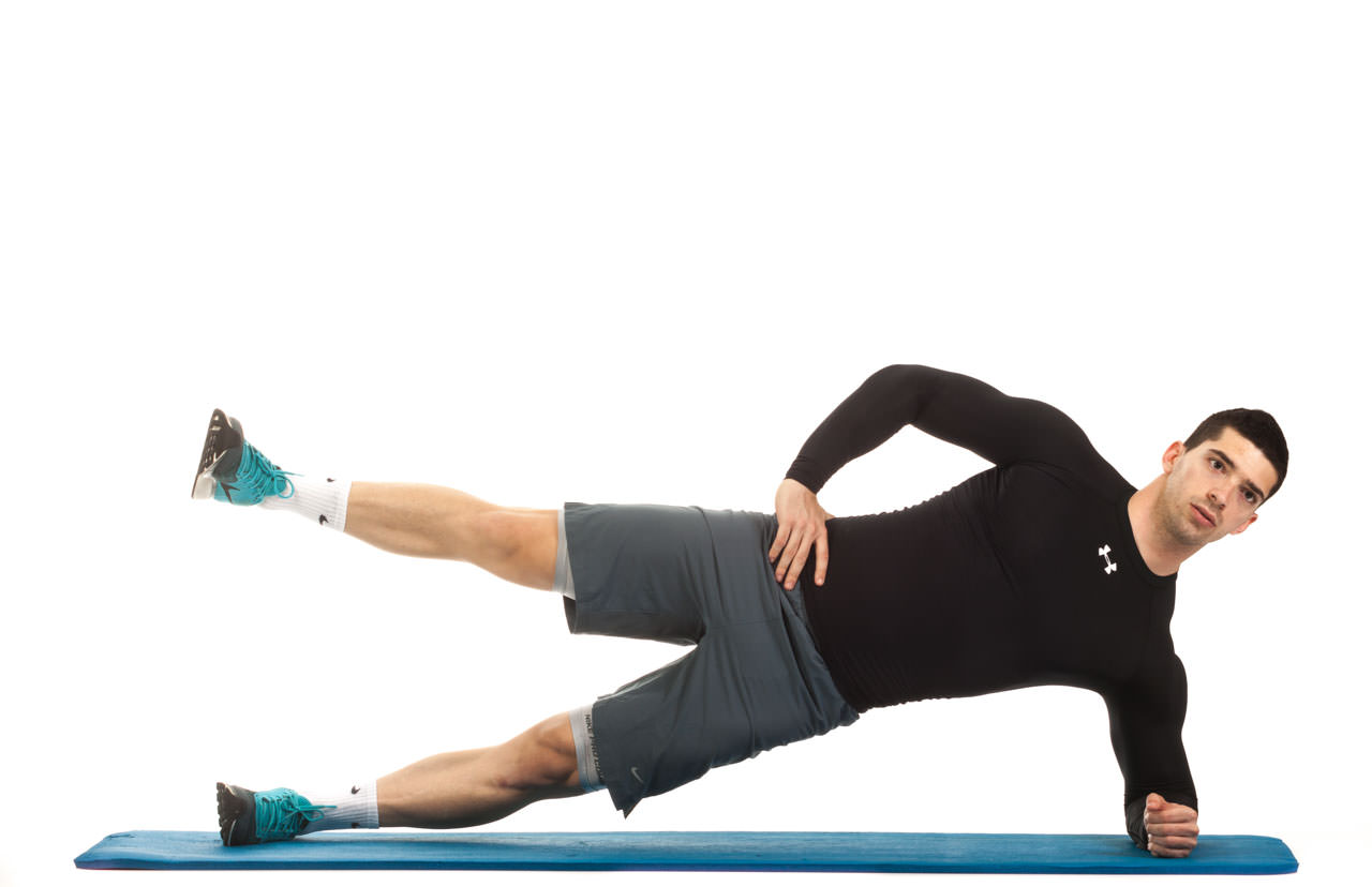 Side Plank with Hip Abduction frame #2
