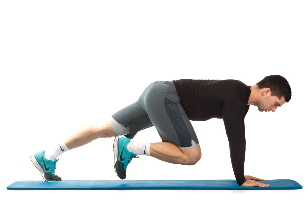 Plank with Knee Drive frame #2