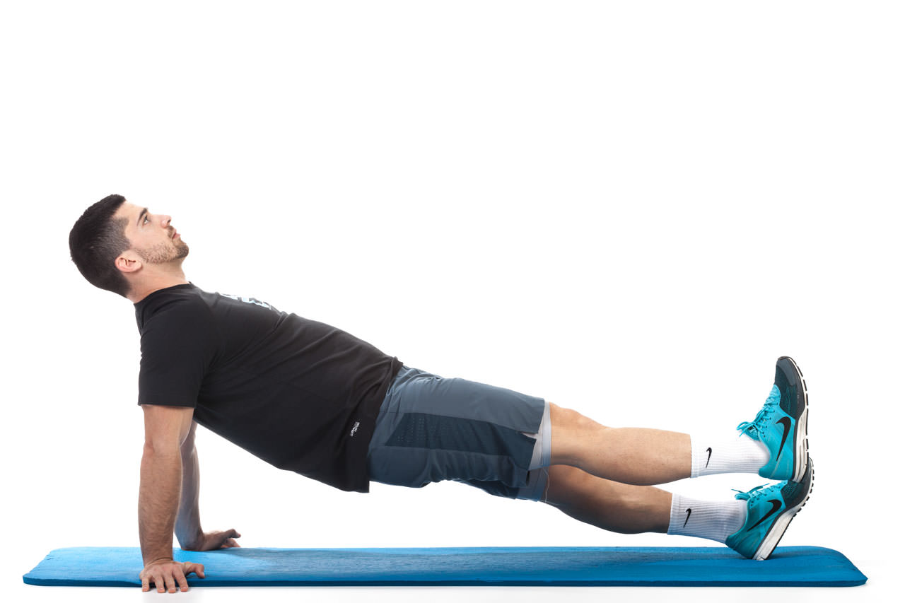 Reverse Plank with Leg Lift Total Workout Fitness