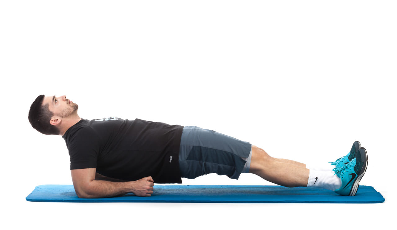 Reverse Plank on Elbows Total Workout Fitness