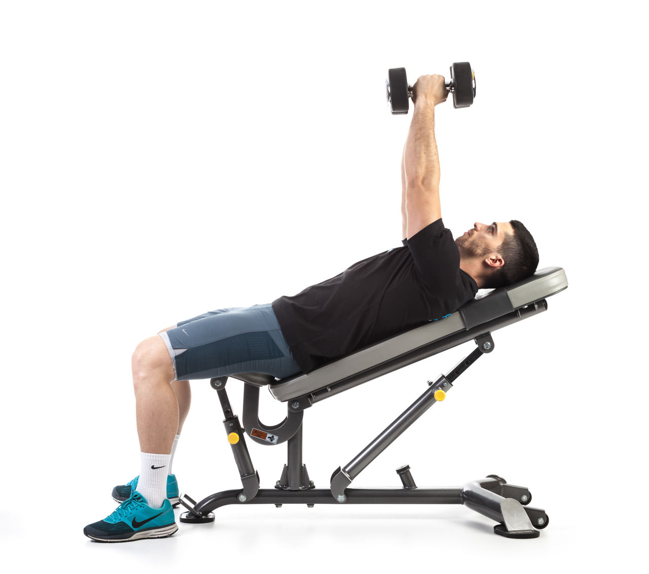 Dumbbell Incline Bench Press with Rotation frame #2