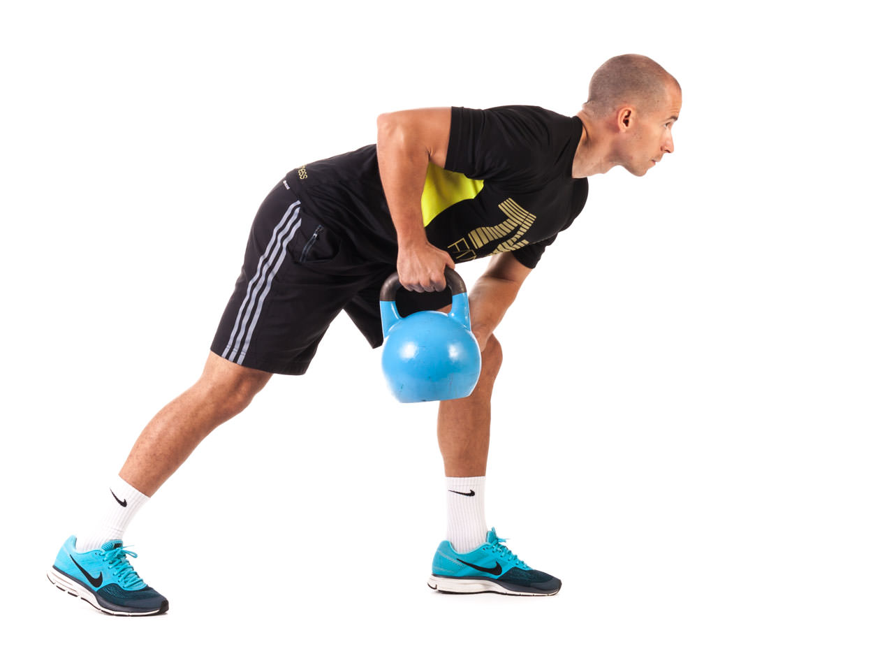 One-Arm Kettlebell Row frame #5