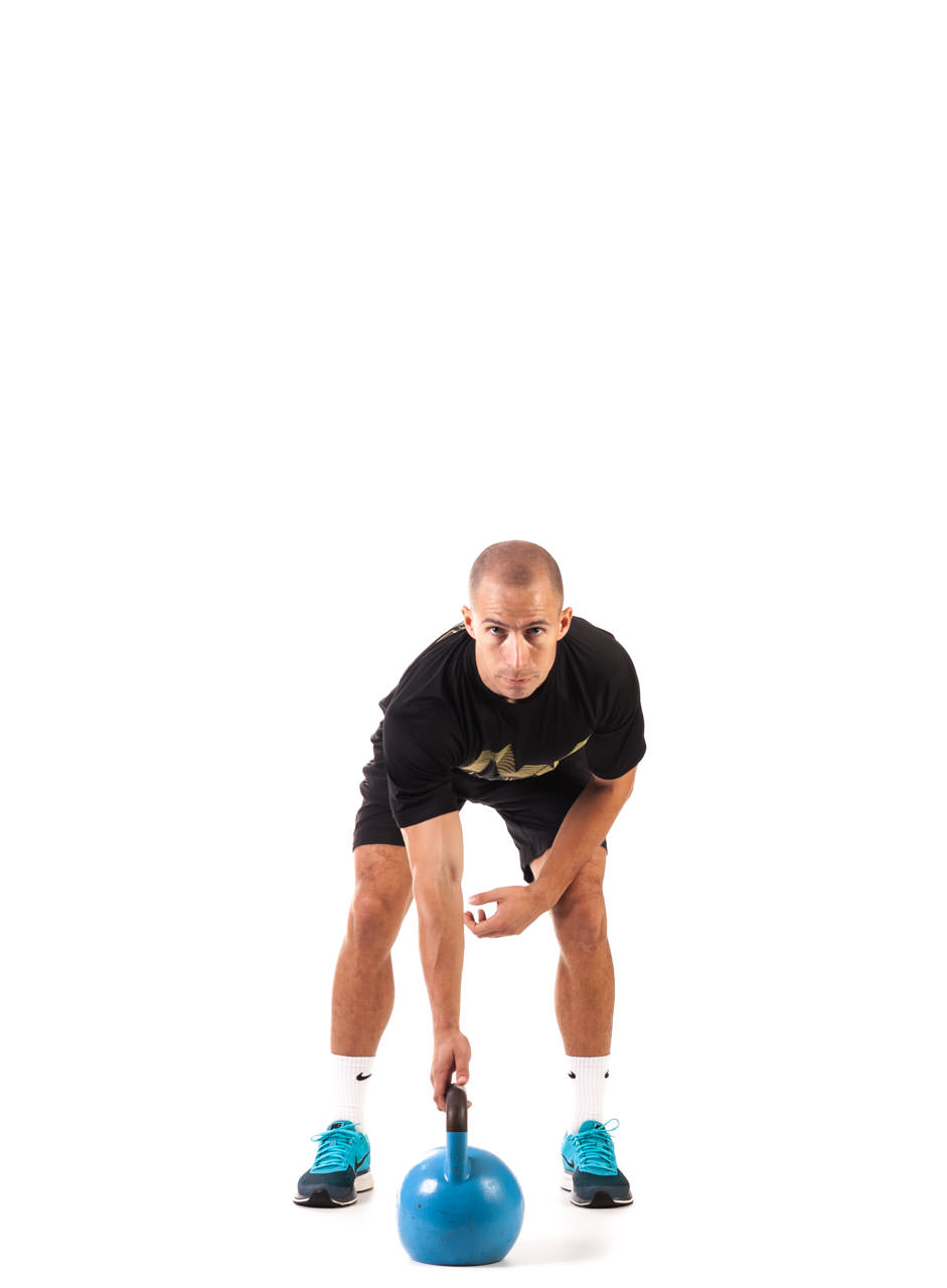 One-Arm Kettlebell Snatch frame #1