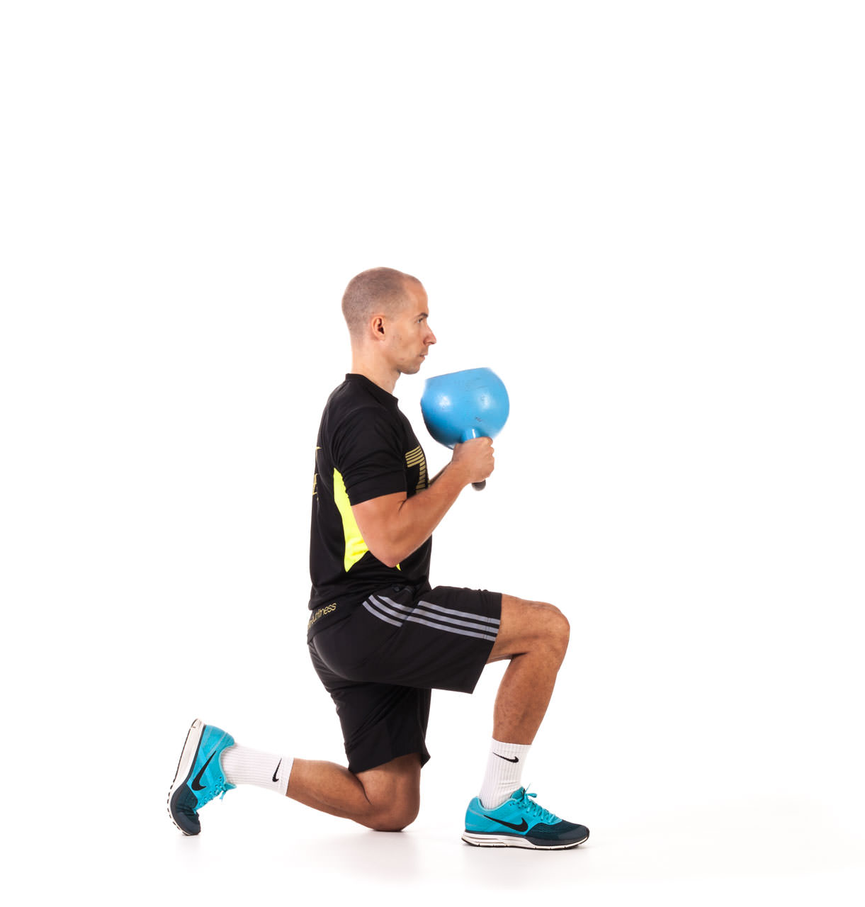 Kettlebell Kneeling to Stand Up frame #2