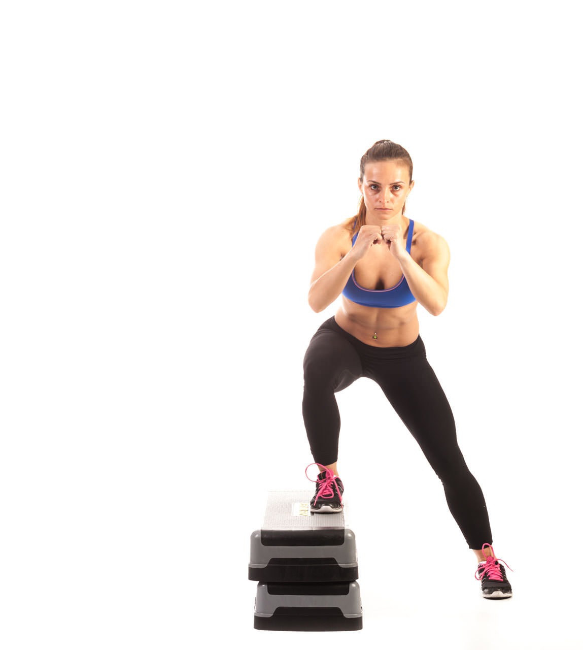 Alternating Leg Step Jump Total Workout Fitness