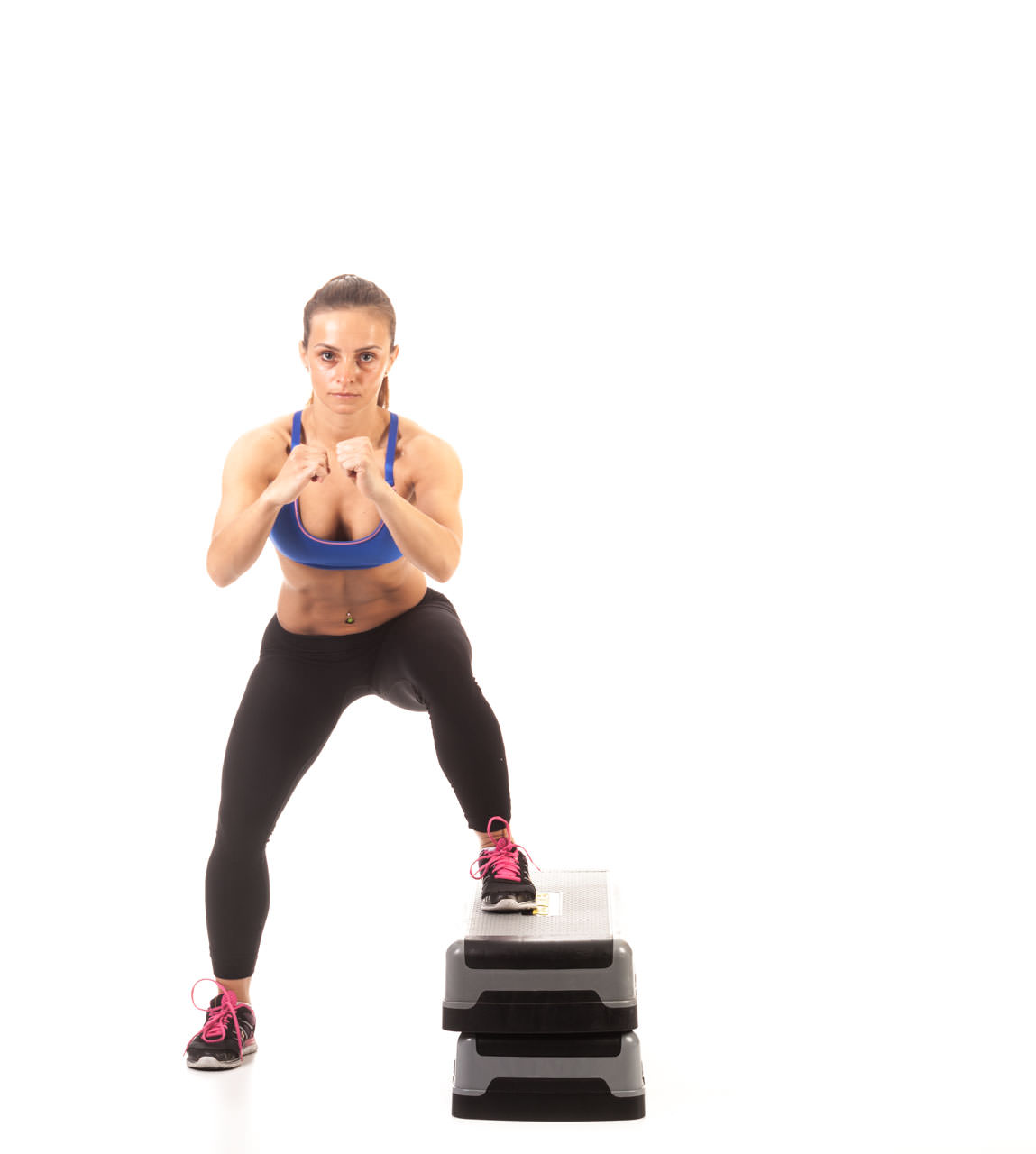 Alternating Leg Step Jump Total Workout Fitness