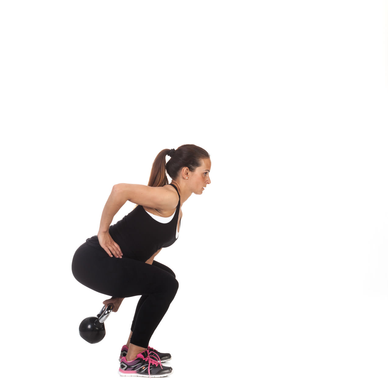 One-Arm Kettlebell Swing frame #1