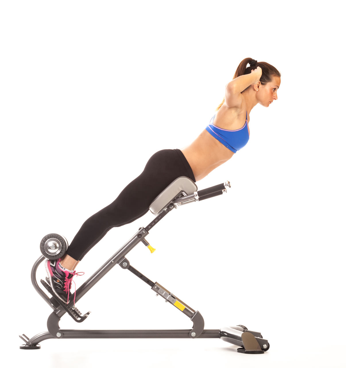 Back Extension (Hyperextension Bench) frame #1