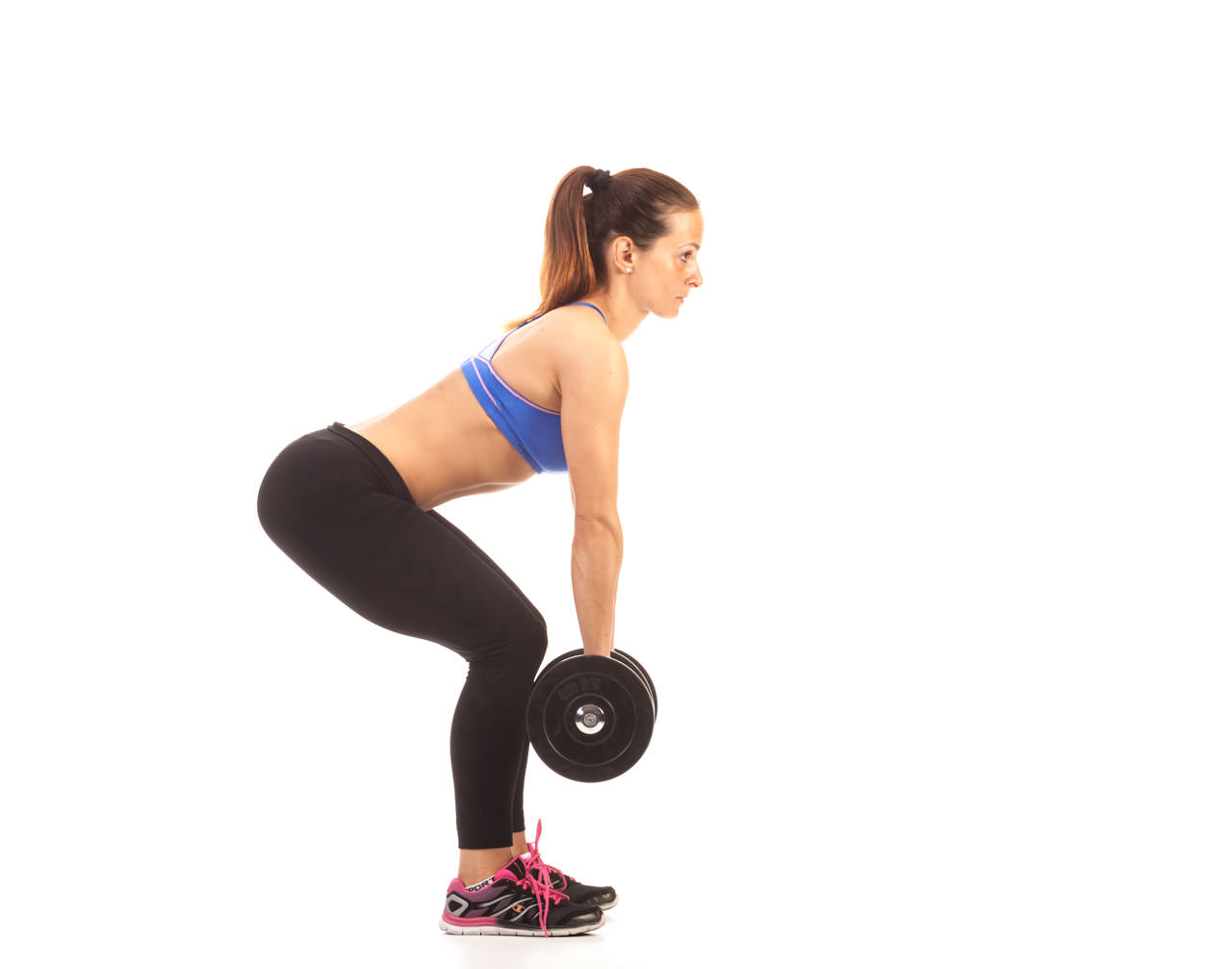 Bent Over Two-Dumbbell Row (with Rotation) frame #1