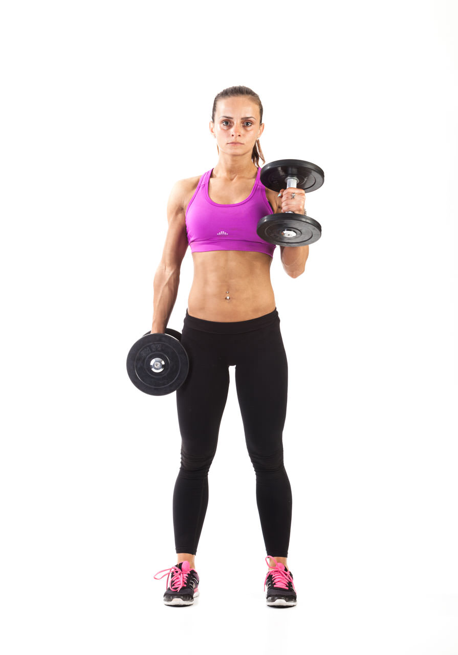 Alternating Dumbbell Hammer Curl frame #4