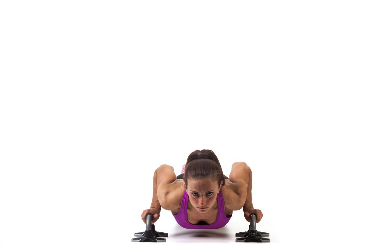 Girl Push-Up on Handles frame #2