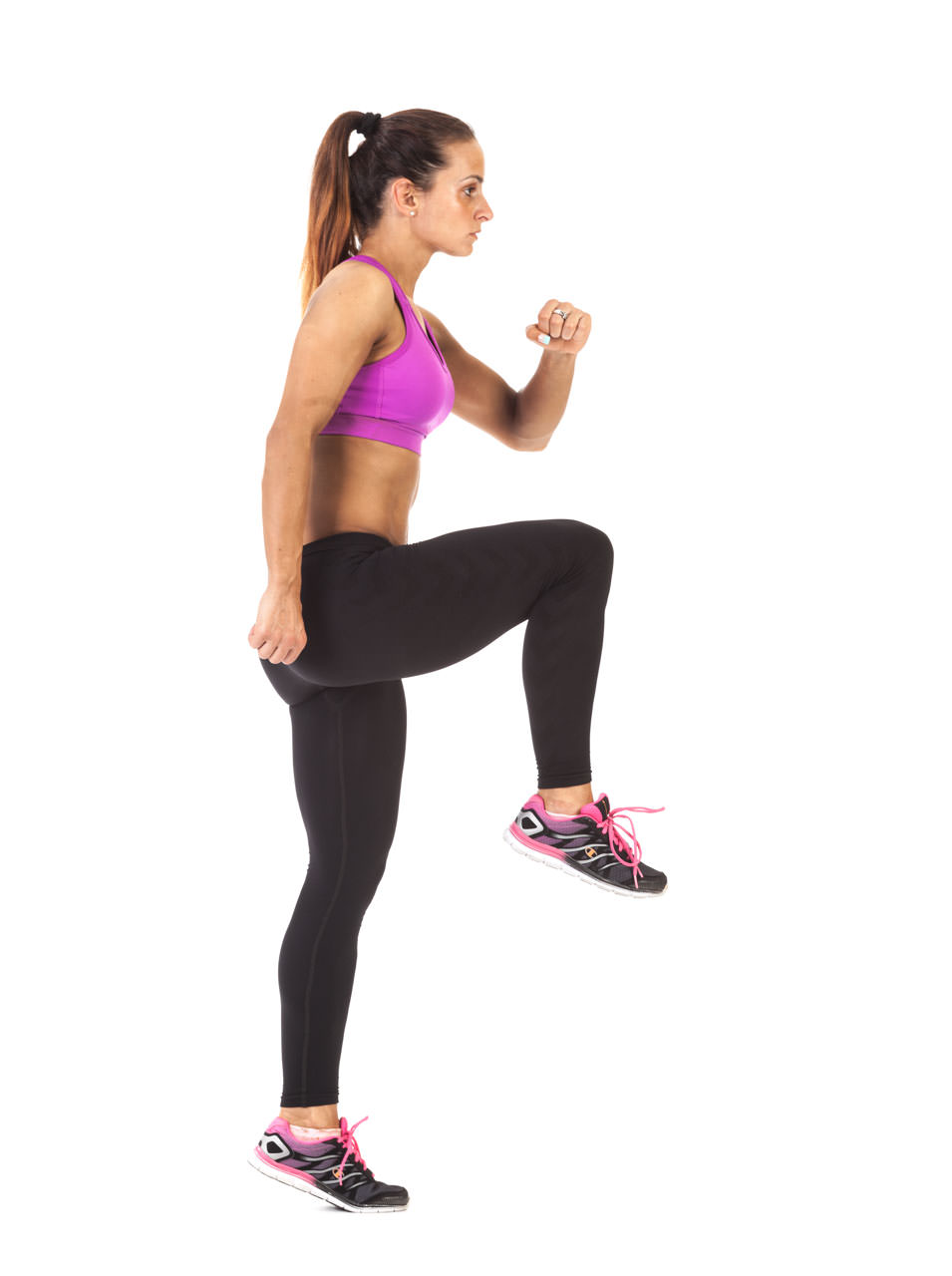 high knees exercise