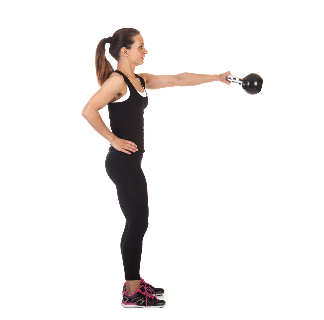 One-Arm Kettlebell Snatch frame #2