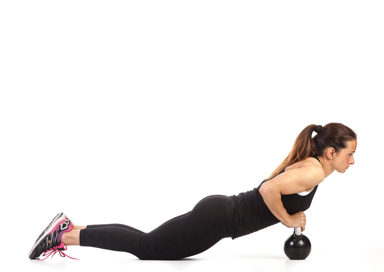 Girly Kettlebell Push-Ups frame #2