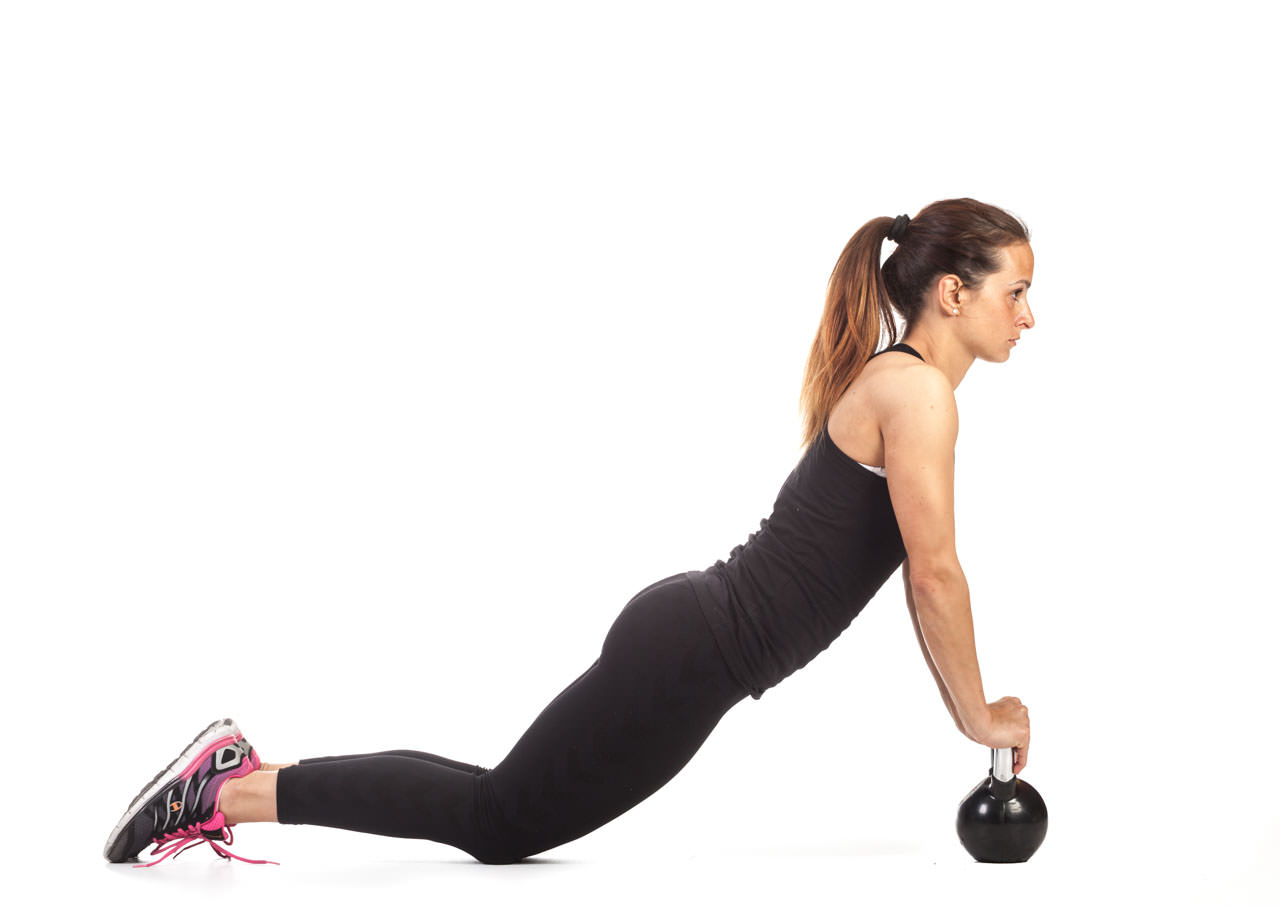 Girly Kettlebell Push-Ups frame #1