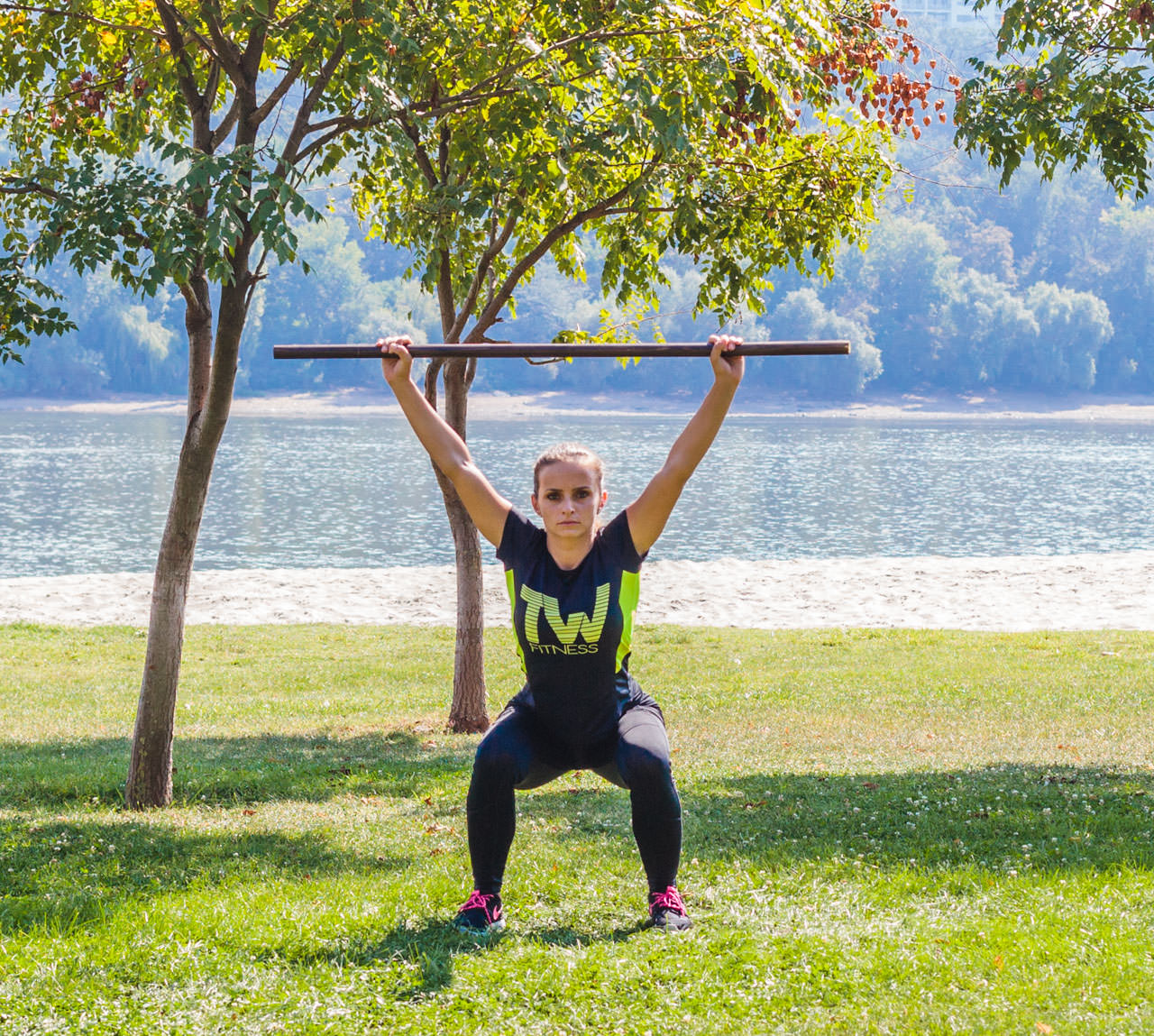 Parasols Bar Overhead Squat frame #2