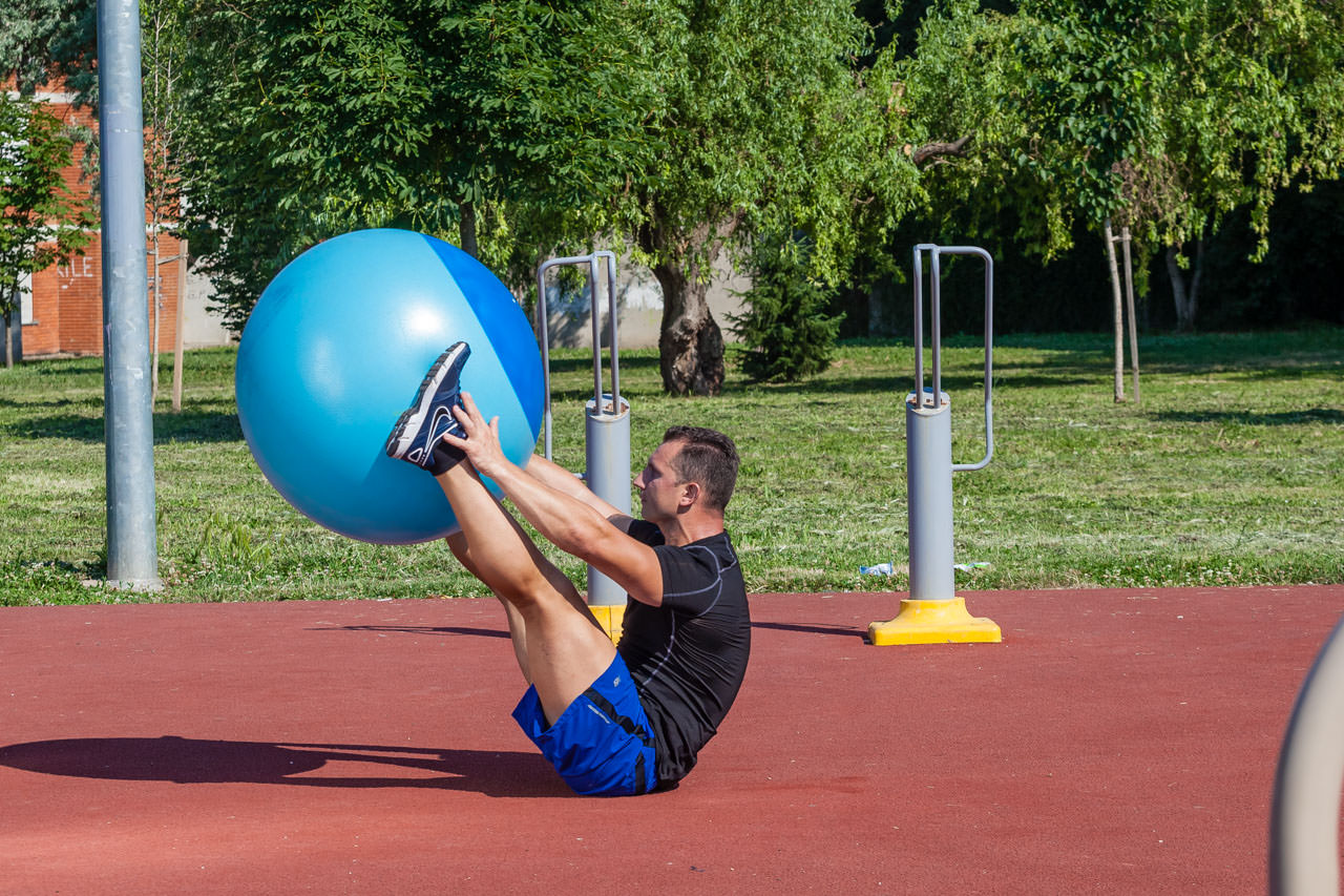 Stability ball v ups sale