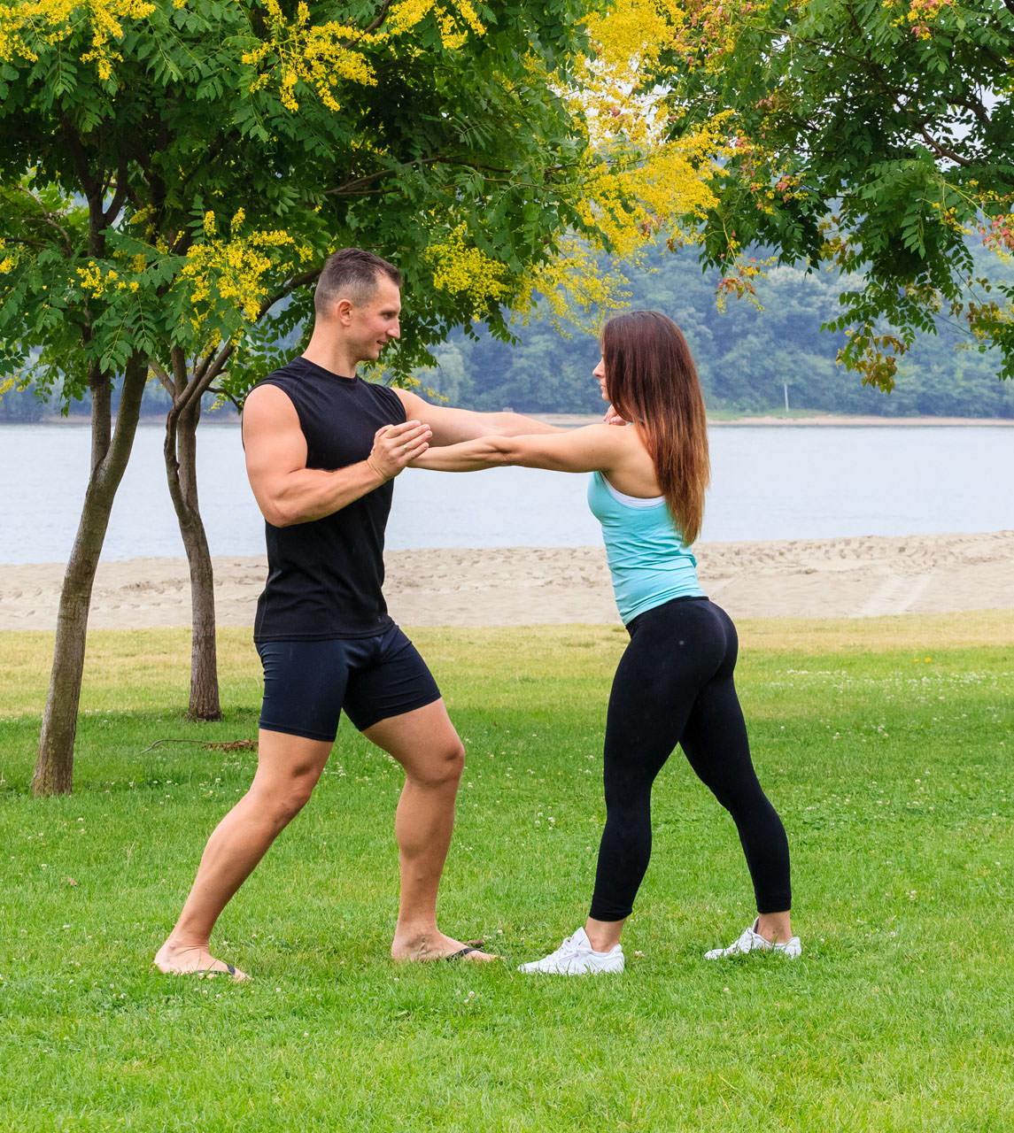 Partners (Chest, Triceps, Abs) frame #1