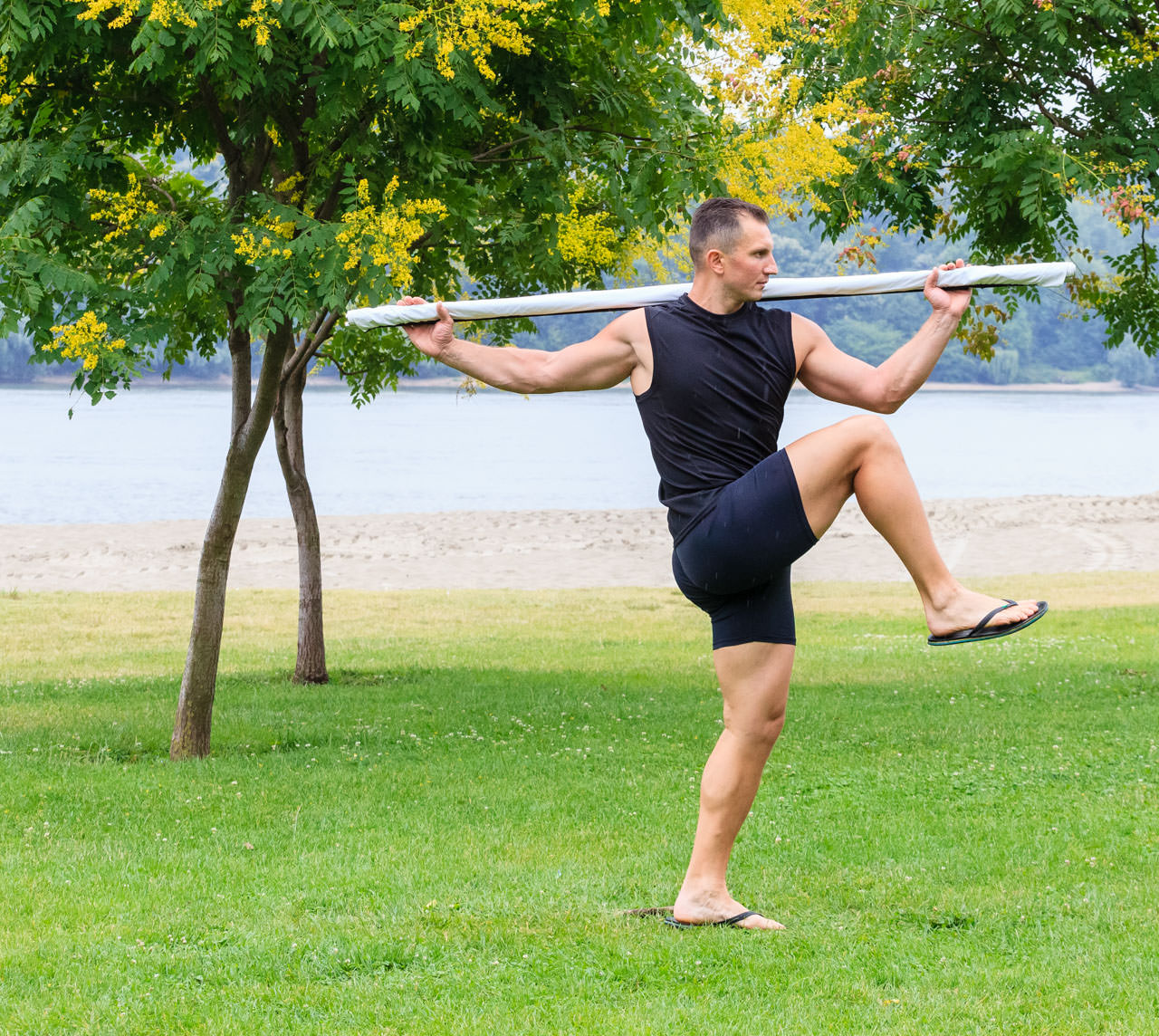 Parasols Bar Lunge and Twist frame #2