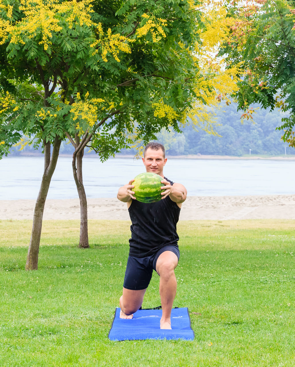 Watermelon Lunge with Torso Rotation frame #4