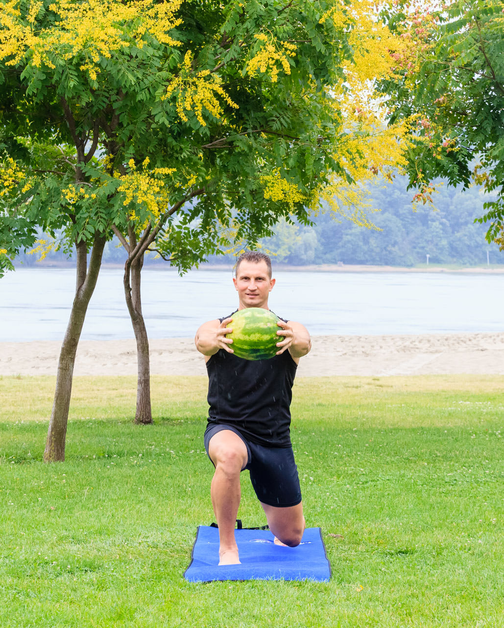 Watermelon Lunge with Torso Rotation frame #6