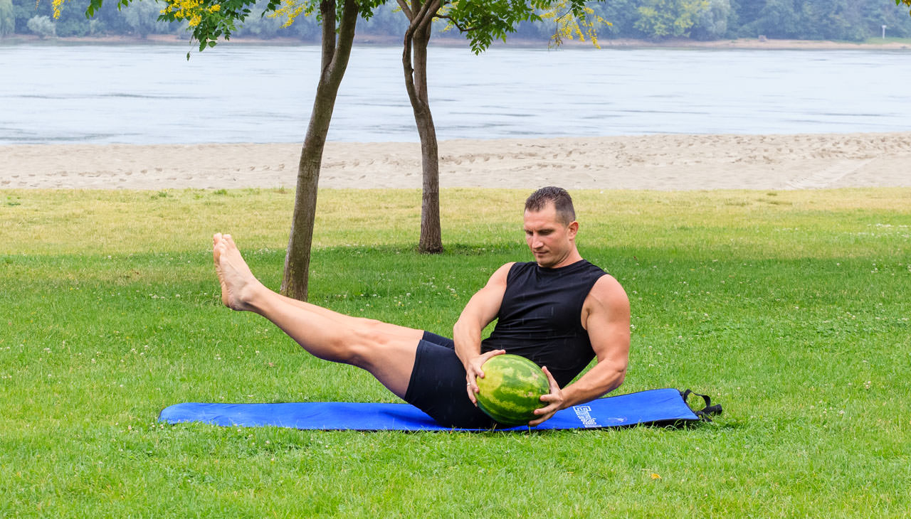 Seated Watermelon Twist frame #1