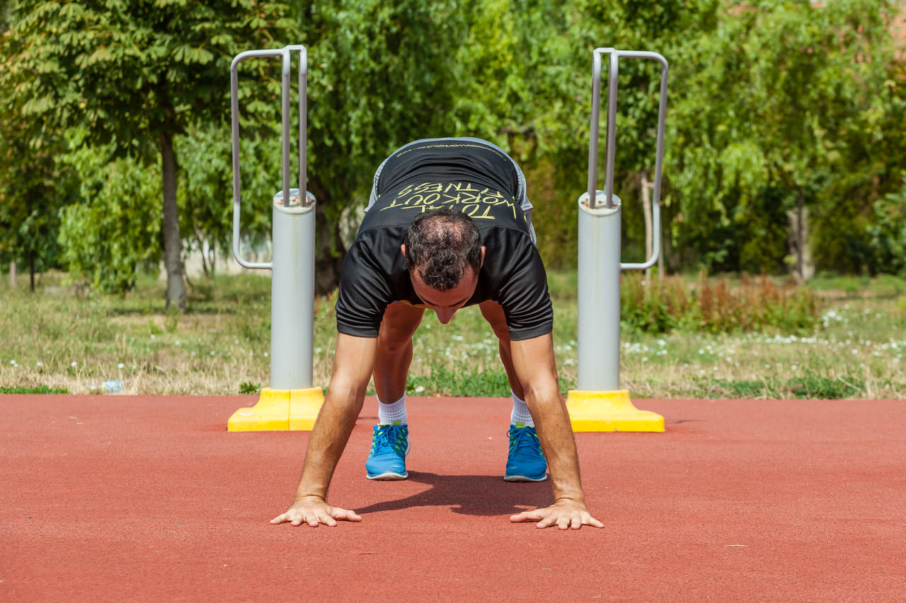 Pike Push Up frame #1