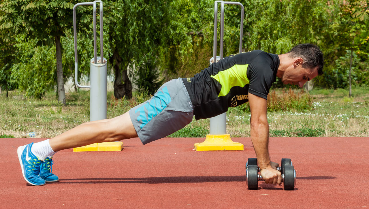 Dumbbell Mountain Climbers frame #6