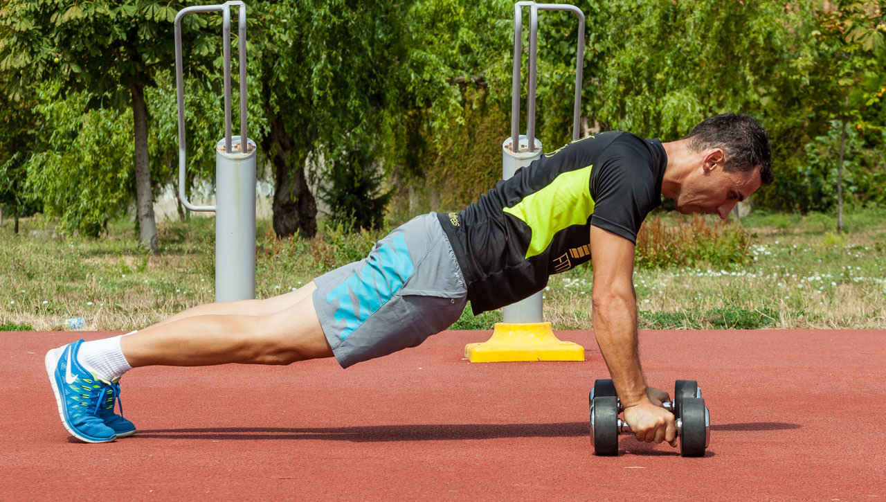 Dumbbell Mountain Climbers frame #8