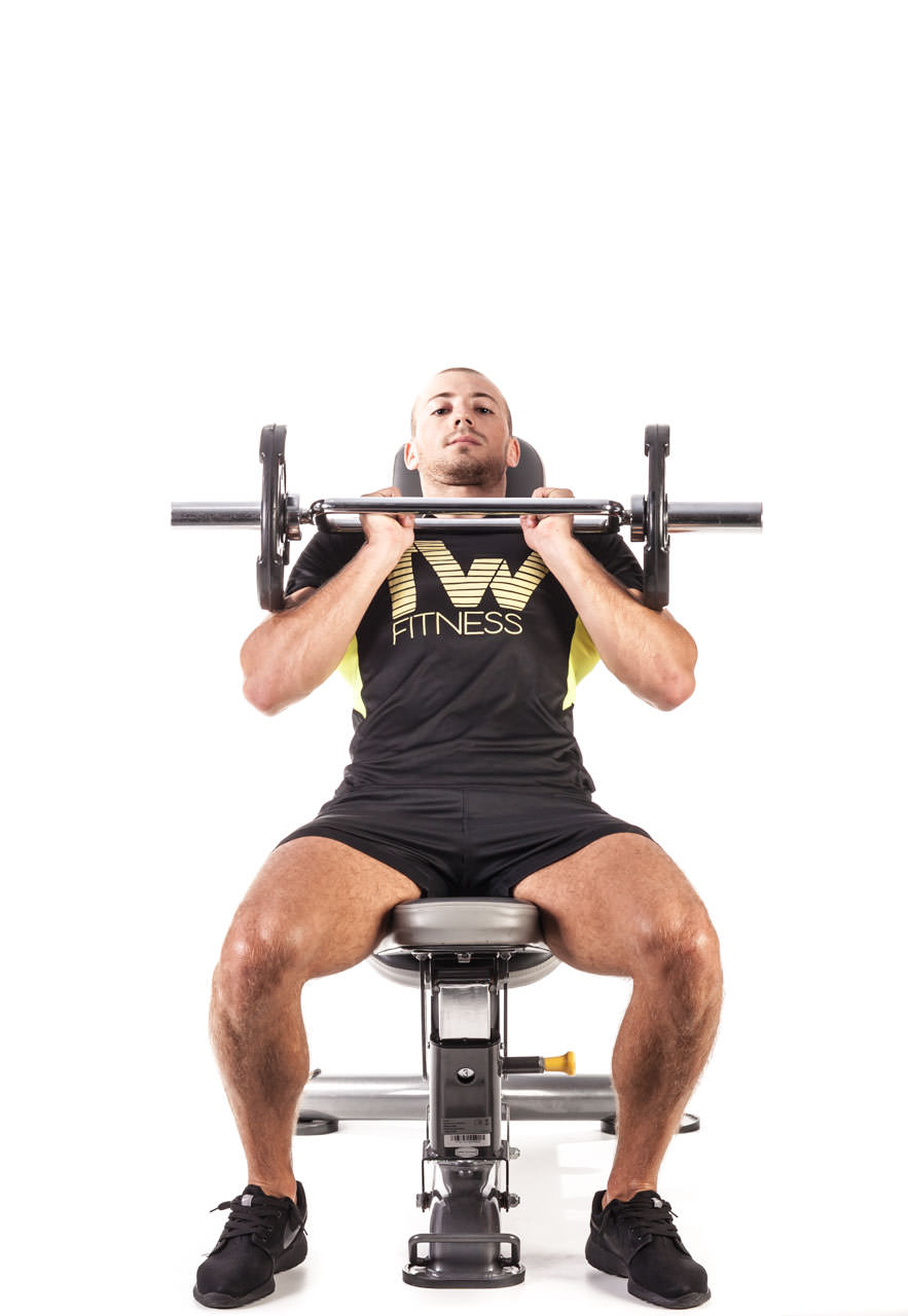 Close-Grip Incline Bench Press