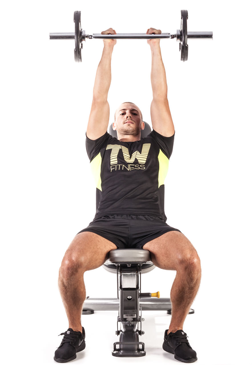 Bench press bar discount exercises