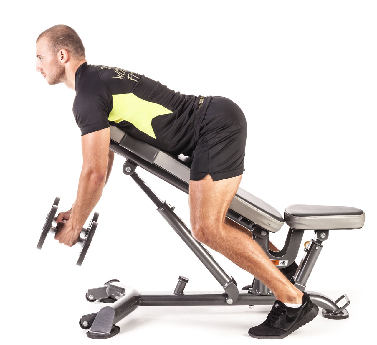 Side bench online exercise