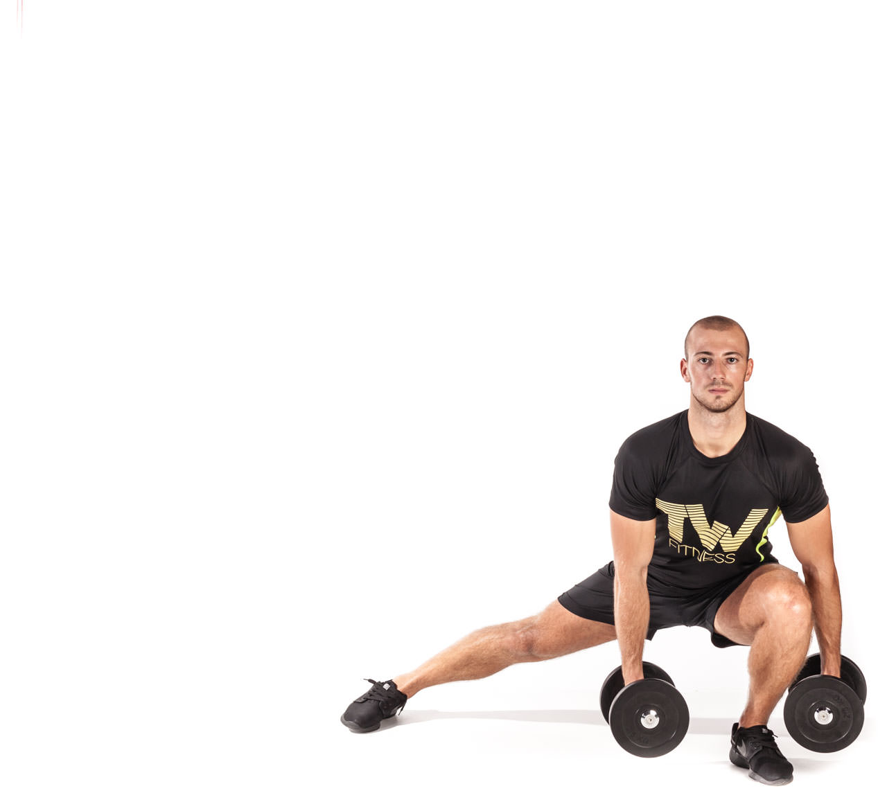 Dumbbell Side Lunge frame #4