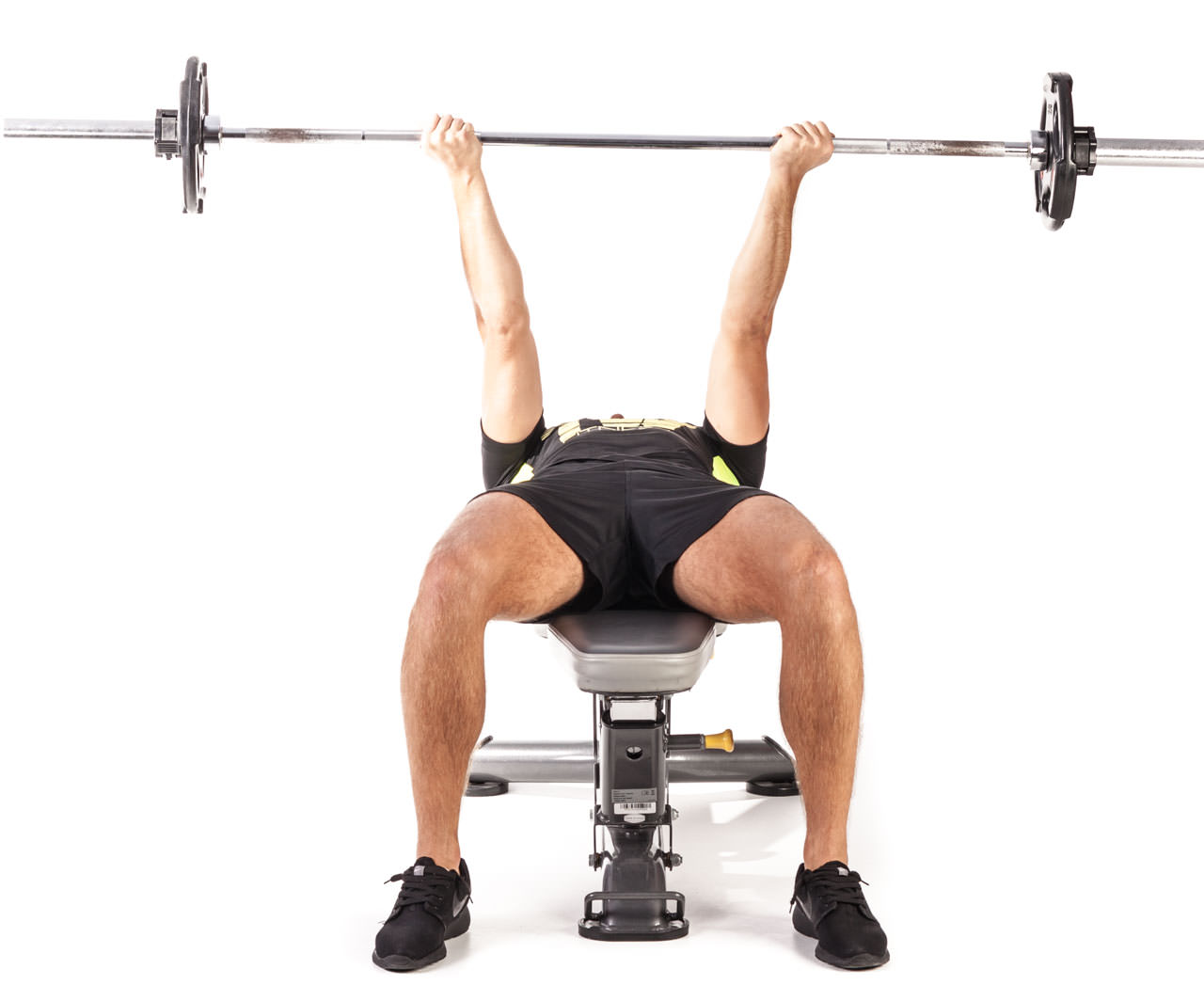 Reverse Triceps Bench Press frame #1