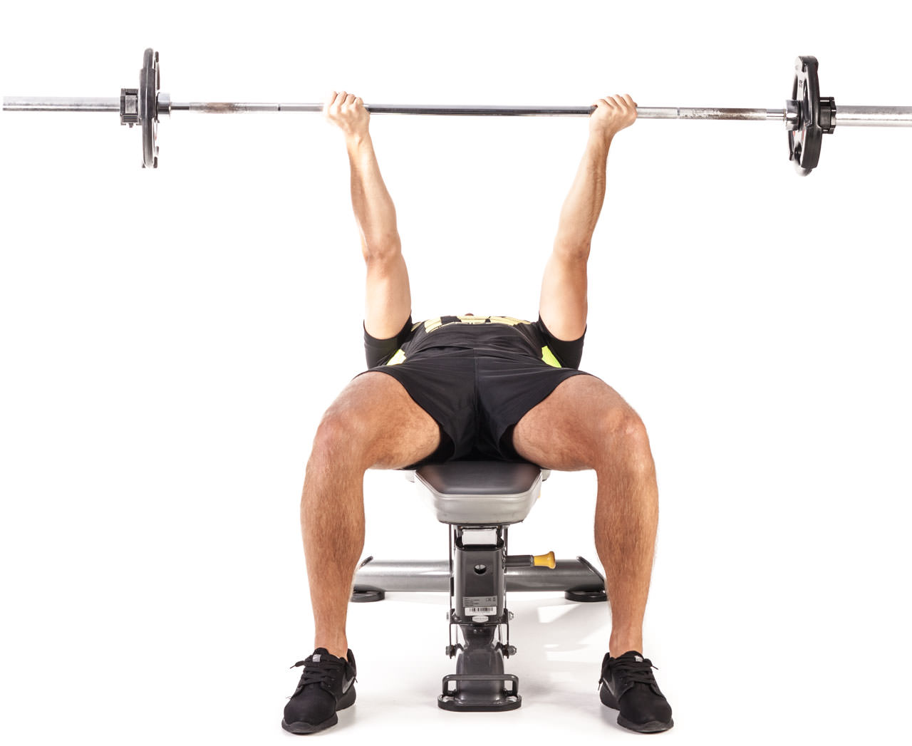 Reverse Triceps Bench Press frame #3