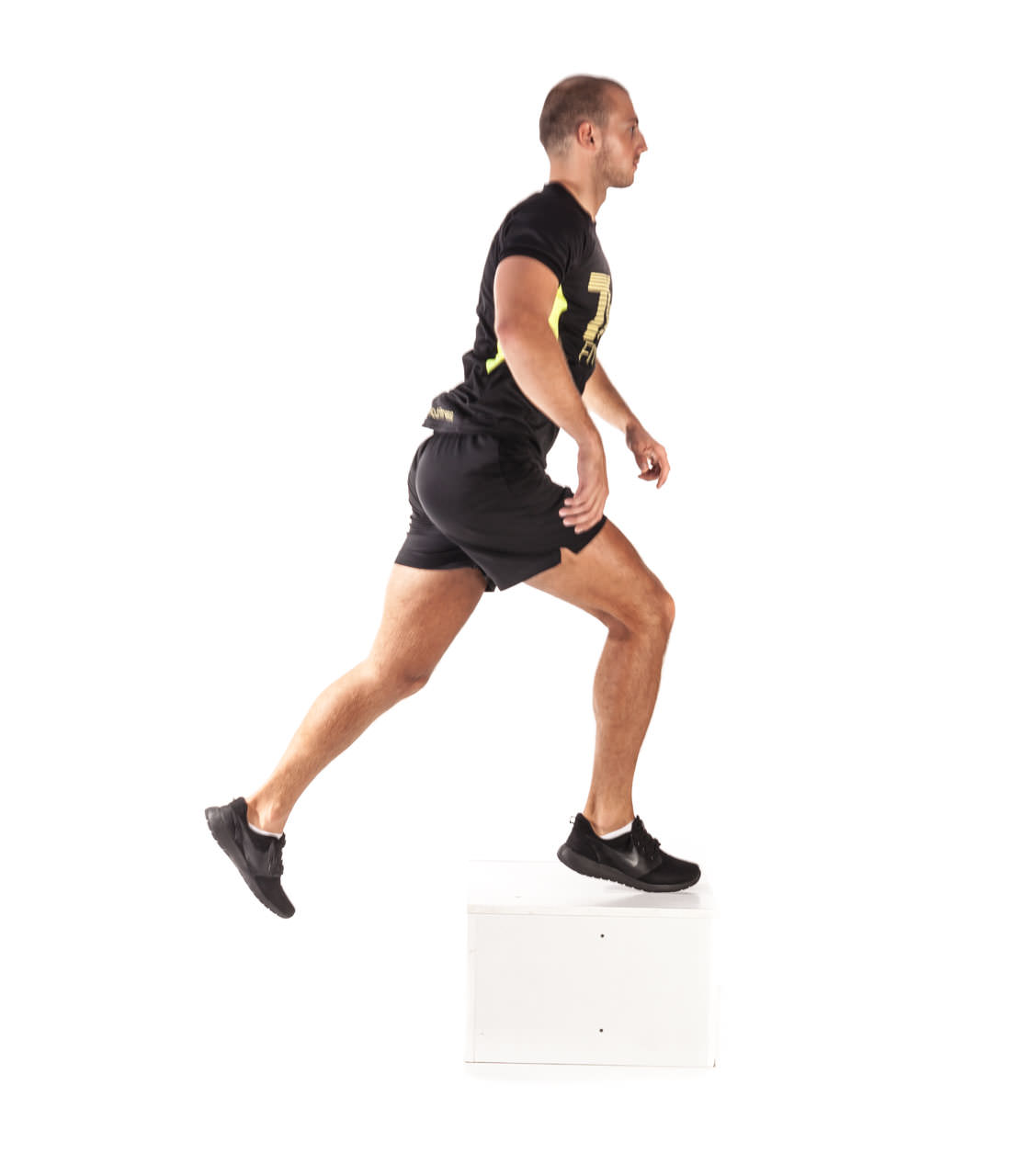 Alternating Leg Box Lunge frame #4