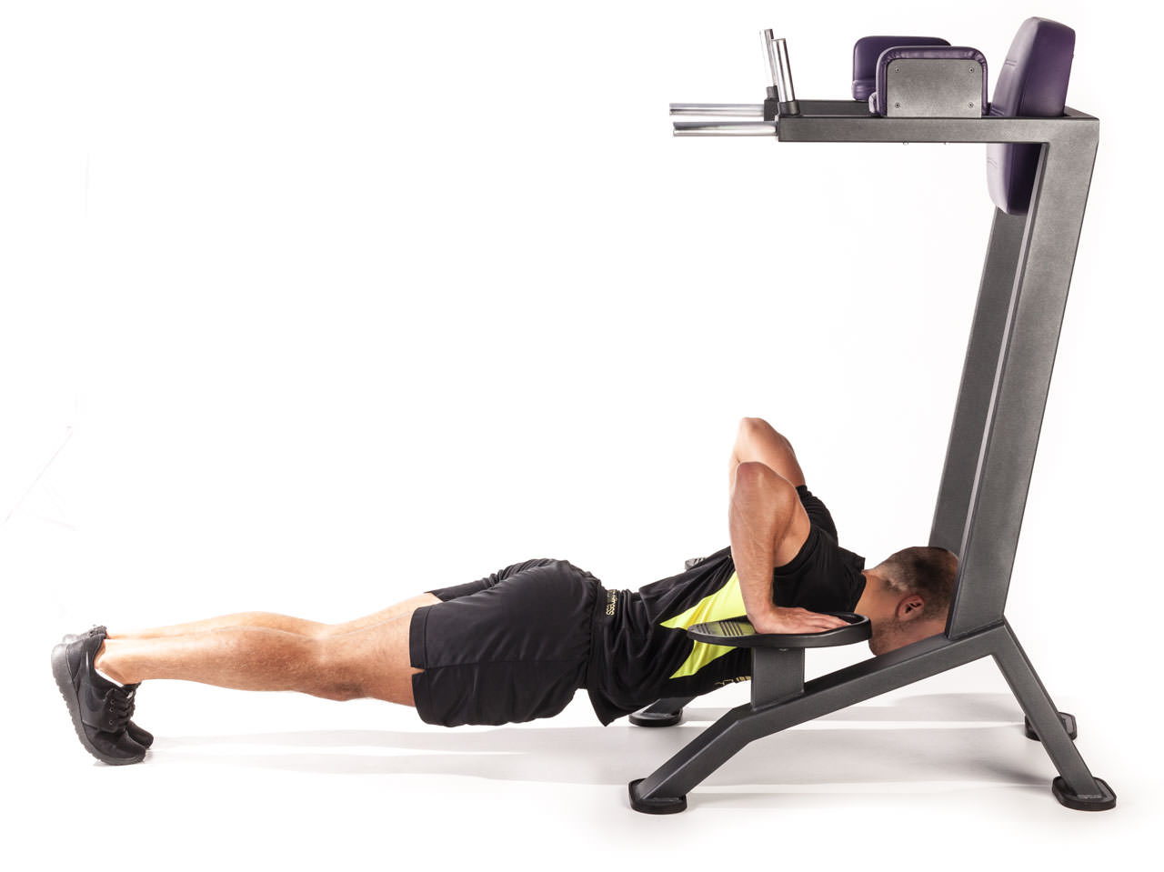 Incline Push-Up Dip Machine frame #2