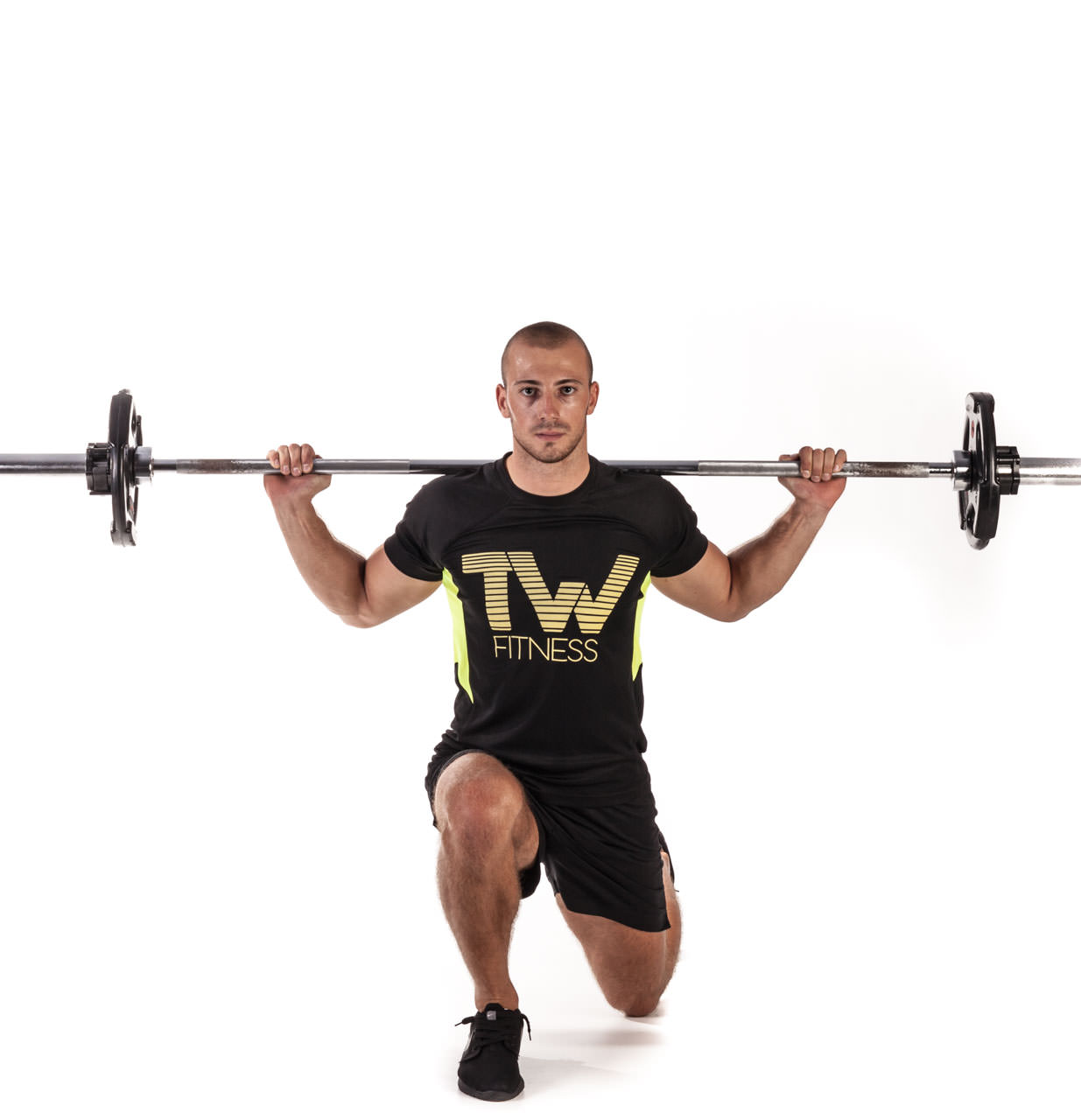 Barbell Front Lunge Total Workout Fitness