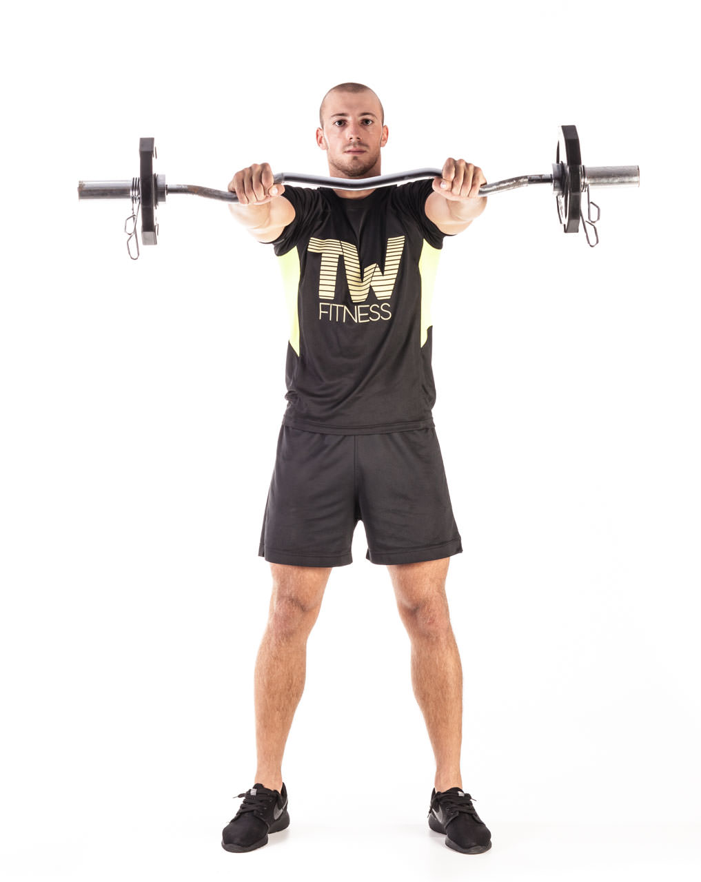 Barbell Front Raise Total Workout Fitness