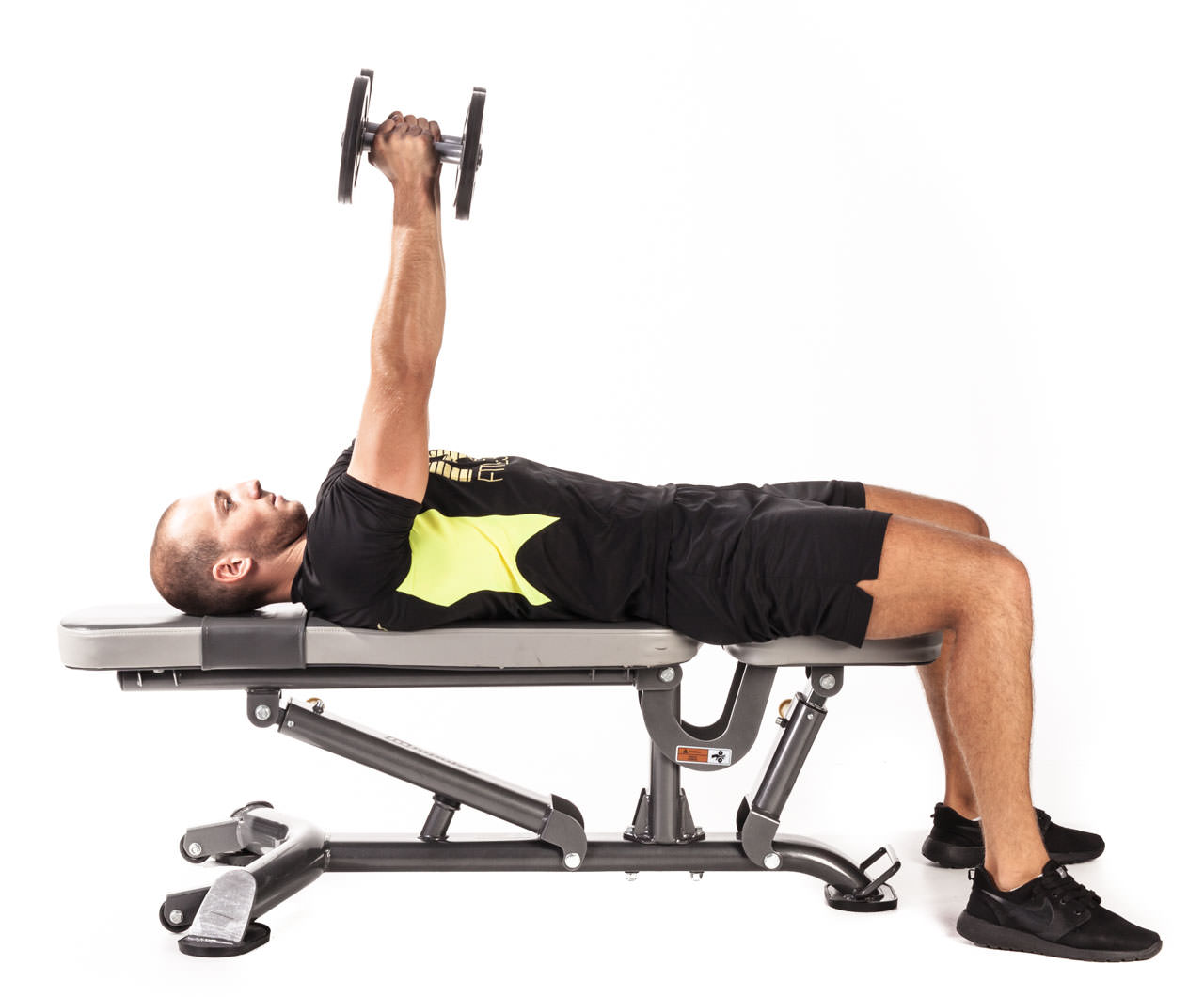 tricep extension on bench